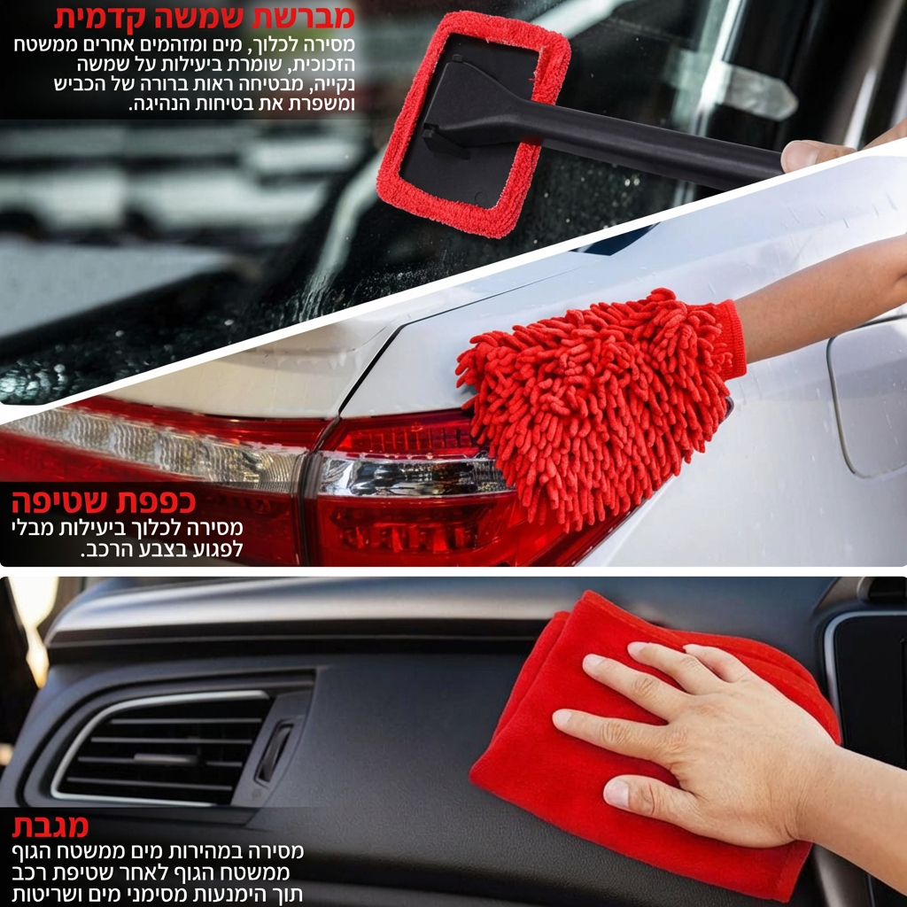 CARVO Detailing Pro | ערכת חידוש רכב ודיטיילינג (28 חלקים)