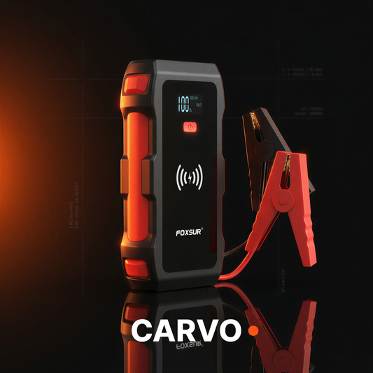 CARVO CoreBoost | בוסטר התנעה 800A עם סוללת ענק (26800mAh)