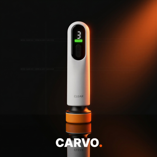 CARVO Glass Restore Pro | מלטשת זכוכית אלחוטית להסרת שומנים ושריטות