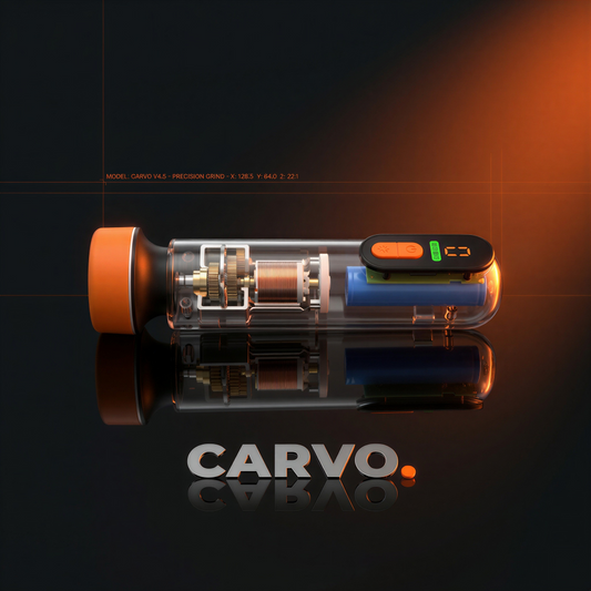 CARVO Glass Restore Pro | מלטשת זכוכית אלחוטית להסרת שומנים ושריטות