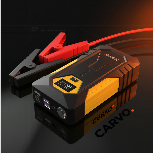 CARVO CoreBoost | בוסטר התנעה אמין לרכב פרטי (800A) סוללה חזקה