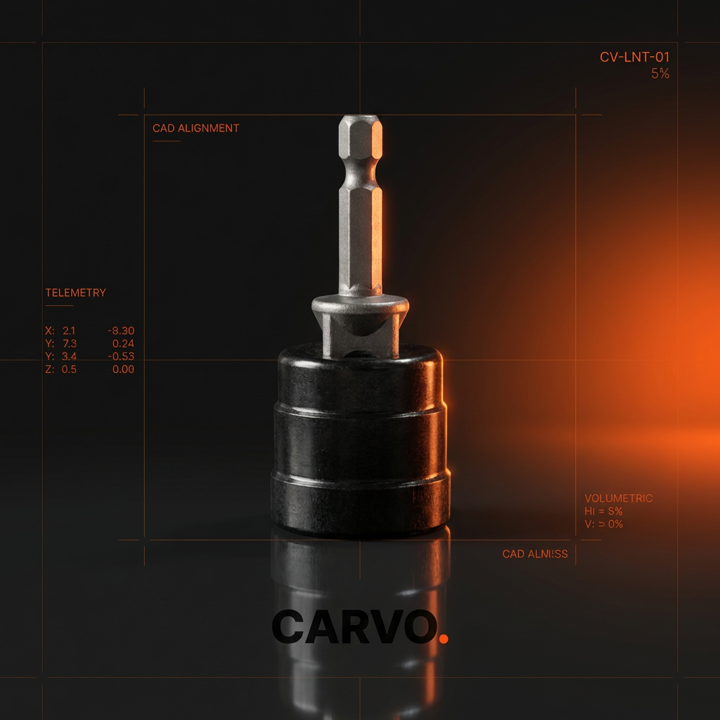 CARVO Turbo Jack | מתאם מברגה לג'ק הרכב (הרמה ב-5 שניות)