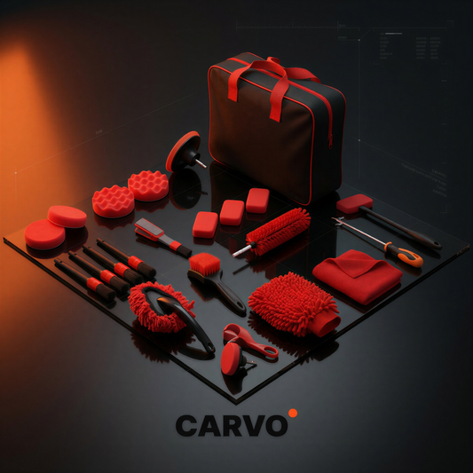 CARVO Detailing Pro | ערכת חידוש רכב ודיטיילינג (28 חלקים)
