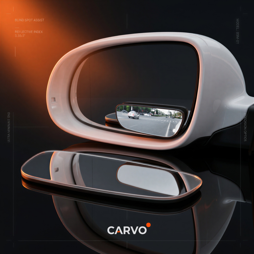 CARVO Infinity View | מראות פנורמיות לשטחים מתים (ללא מסגרת - HD)