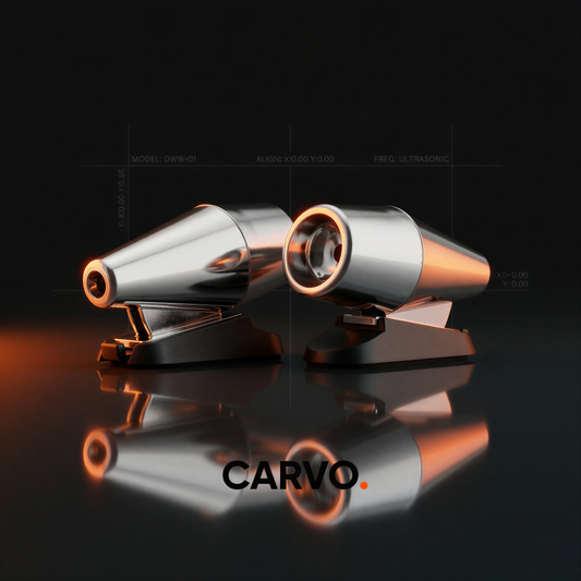 CARVO SonicGuard | זוג משרוקיות אולטראסוניות להרחקת חיות (מופעל ברוח)